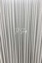 Titi Bamboo Linen Look French Glass Iron-Free Tulle Curtain with Pleated Tubes - 8