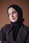 Bamboo Shawl Black (Teseture, Cotton, Light, Comfortable, Stylish, Quality, Soft Price, Hyjab, Shawl, Scarf)
