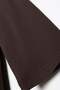 Coffee-Long Sleeve Lingerie Dress - 4