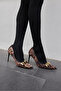 Noom Women's Leopard Buckle Metal Heel Stiletto - 2