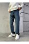 Baggy Basic Jean Pants A104-K12 Indigo Washed - 3