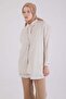 Ecru-Brooched Knitwear Vest - 5