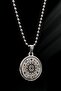 Rufai Rose Silver Color Steel Necklace Ball Chain Cklrufalgul-gms