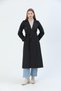 Pocketed Belted Trench Coat Black - 4