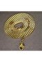Men's Gold Ottoman Cubic Steel Necklace Chain