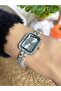 Zircon Stone Bead Cord Quartz Women's Wristwatch - 2
