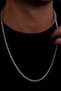 Men's Necklace - Round King Model, Steel Chain, 4.5mm