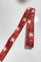New Year 2026 Gift Wrapping Ribbon Santa Claus Red Price Is for 1 Meter – New Year's Ornament – New Year's Eve - 2