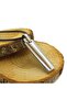 Ottoman Steel Bar Leather Necklace Men's Dklgmsdblok - 4