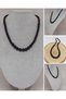 Galaxy Series Shungite (Shungit) Stone Design Necklace
