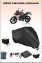 Black Lock Compatible Motorcycle Tarpaulin for Bmw g 310 Gs, Safe, Waterproof