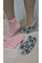 2 Pieces of Hand Knitted Five Needles/Handmade Booties/Dowry Booties/Knitting/Home Booties/Handmade