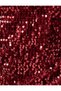 Scoop Neck Long Sleeve Slim Fit Mini Sequin Sequined Pencil Dress - 6