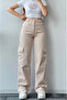 Palazzo Trend Trousers with Cargo Pockets - 2