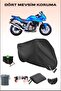 Lock Compatible Motorcycle Tarpaulin for Black Kawasaki Z 750 S, Safe, Waterproof