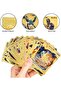 Pokemon Vmax Gold - 110Pcs Embossed Tcg Collection Cards - 5