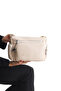 Women's Cross Shoulder Pocket Detailed Casual Adjustable Long Strap Postman Sleeve Bag - 2