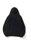 Unisex Oversize Sweatshirt Hoodie Sunflowers Printed Black – Hooded, Kangaroo Pocket, 3 Strands - 2