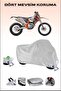 Motorcycle Cover with Lock Compatible for KTM 450 EXC-F Six Days, Secure, Waterproof , Durable Fabric.