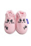 Milk&Moo Rabbit Toddler Kids Slippers, %100 Cotton,For House,Bath, Indoor Use
