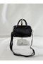 Black Women's Mini Women's Hand and Shoulder Bag Mini Stylish Custom Made Chain Strap Wish Bag - 3