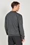 Men's Anthracite-Melange Standard Fit Normal Cut Polo Neck Knitwear Sweater - 5