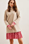 Women's Stone Rose Garnished Thessaloniki Dresselb-19000965 - 4