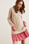 Women's Stone Rose Garnished Thessaloniki Dresselb-19000965 - 5