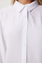 Women's Ecru Comfortable Fit Viscose Shirt To00153 - 3