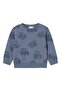 Nmmrator Nreg Sweat Bru - Gray 13236305