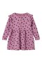 Nmfrdolly Light Sweat Ls Dress Unb Pink 13235986