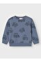 Nmmrator Nreg Sweat Bru - Gray 13236305 - 3