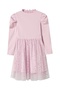 Nmfraya Pink Ls Dress - 13236044