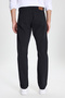 Cotton Lycra Flexible Slim Fit Slim Fit 5 Pocket Men's Black Chino Pants - 9