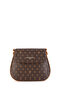 Limited Edition Brown Monogram Women's Cross Shoulder Bag 05Pc24K24108 - 4