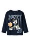 Nmmdallin Mickey Ls Nreg Top Wdi - Scroll Fabric