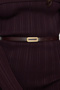 Black/Burgundy Double Pack Rectangular Buckle Women's Belt Twoaw25Ke00009 - 3