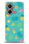 Realme C55 Case Hd Printed Case - Ice Cream and Leaves