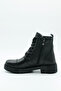 Women's Genuine Leather Fur Boots Water Resistant - 3