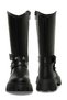 Erin F 4Pr Black Girl's Boots - 4