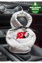 Ataturk Flag White Gear Shift Hoodie Car Gear Shift Outfit Gear Shift Fleece Auto Accessory Gear Shift Knob Sweat