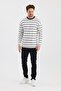 Stripes Regular Fit Sweatshirt (E24-00158)