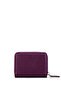 Unisex Genuine Leather Purple Card Holder - 2