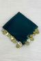 Green Gold Chiffon Halay Handkerchief 10 Pieces, Bride Groom Wedding Henna Circumcision Engagement Bride - 3