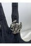 Unisex Adjustable Steel Cobra Double Cylinder Motor Vintage Gothic Cosplay Ring