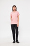 Pink Black Stretch Fabric Unisex Medical Nurse and Doctor Uniform Gown Surgical Wear Set - 5