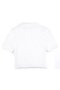 Ecru Polo Neck Short Sleeve Knitwear Sweater - 8