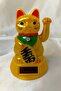 Maneki Neko Feng Shui بركات الحظ السعادة تدعو القط المحظوظ مع لوحة للطاقة الشمسية المنقولة باو Maneki - 5