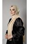 Milk Coffee Patterned Shawl Chiffon Fabric Checked Striped 202107_26