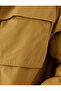 Zippered Windproof Hooded Ski Coat with Pocket Label Detail - 7